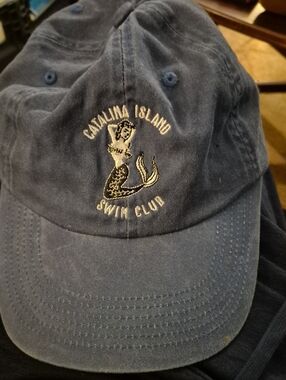 Port Authority Navy Catalina Island Swim Club Embroidered Hat
